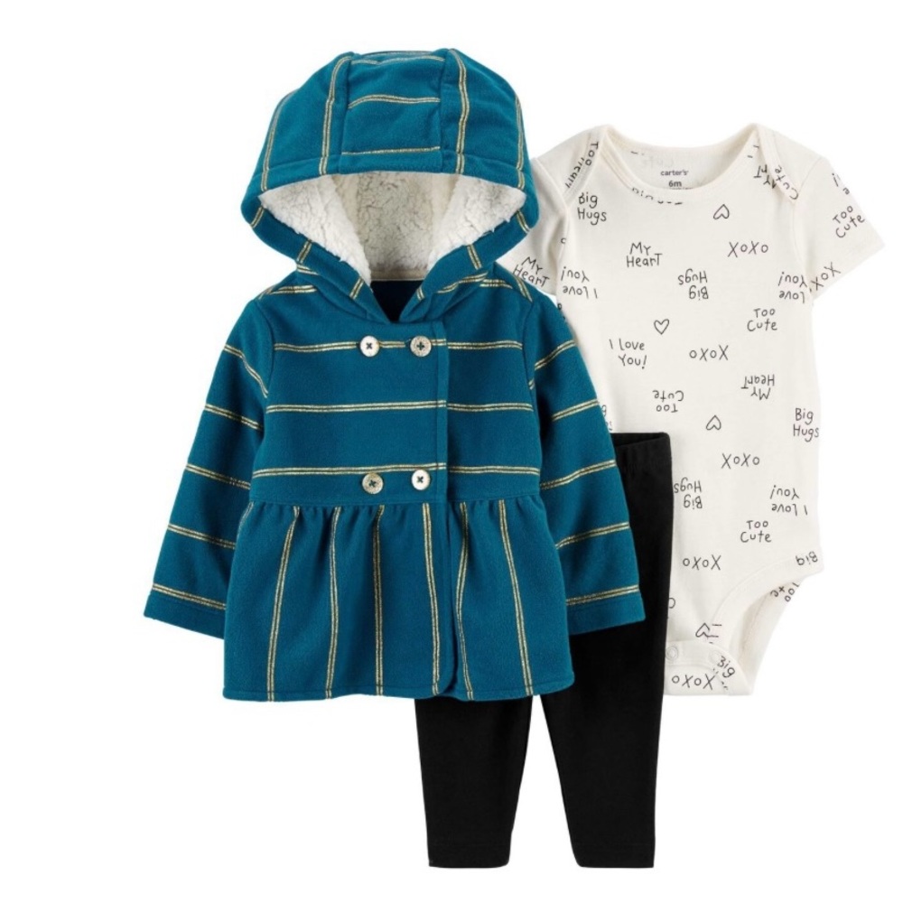 Baby 3-Piece Little Jacket Set